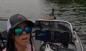 Fishing YouTuber Nearly Loses Phone in Lake