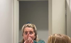 Prankster Housemate Hides In Bathroom