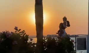 Beachside Jog With Mom