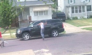 Group Of Kids Breaks Windows