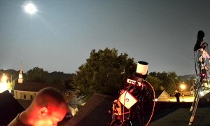 Bright Meteor Booms Through Atmosphere