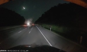 Meteor Sighting From The Highway
