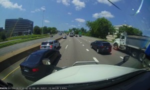 Impatient Motorist Rear-ends State Trooper