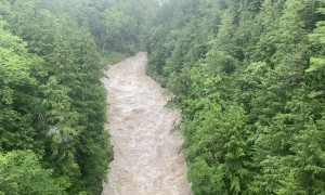 Flooding in Quechee, Vermont
