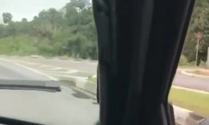 Driver Wrecks Taking Corner Too Fast