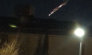 Space Debris Enters Atmosphere Over Melbourne