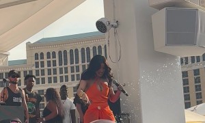 From Singing to Splashing Cardi's Drais Beach Club Incident