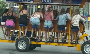 A Bar Powered by Pedals