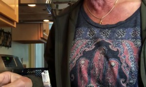 Grandma Breaks Her Knife on Frozen Meatball