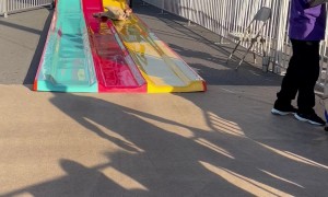 Fun Slide Ride Goes Downhill