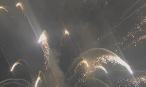 Fireworks Accidentally Fall Onto the Audience