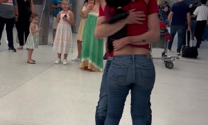 Father and Daughter Reunite After 5 Years Apart