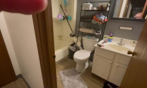 Roto-Rooter Wrecks Adjacent Apartment's Bathroom