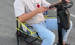 A Relaxing Scooter Ride