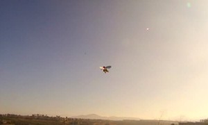 Flying on Foam Wings