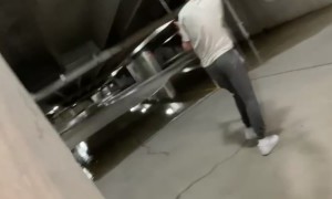 Hitting Golf Balls in a Multi-Story Parking Garage