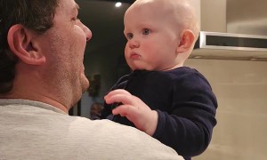 When Dad's Beard Disappears