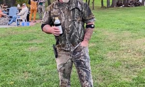 Family Dresses Up As Dad For Halloween