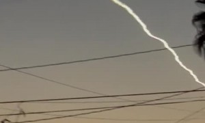 Spectacular video shows Falcon 9 rocket in the sky in San Bernardino, CA