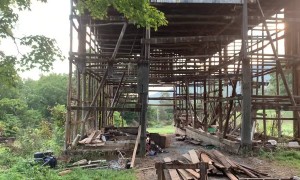 Derelict Barn Demolition