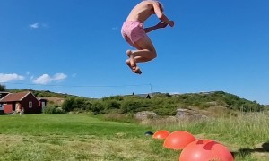 Corkscrew Flip Faceplant