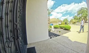 Armed Stranger Approaches Home