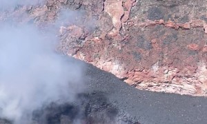 The View From The Top Of A Volcano
