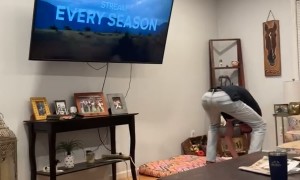 Dad's Punt Gets Blocked