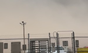 Dust Storm Occurs In Midland, Texas