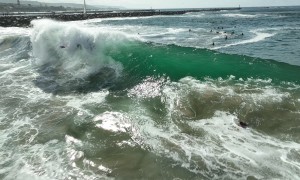 The Wedge Topples Boogie Boarders