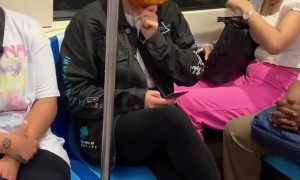 Spooky Scary Subway Rider