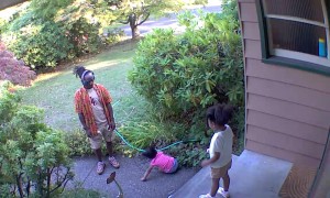 Daughter Trips and Falls Down Stairs