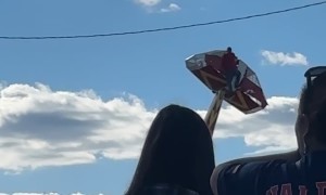 Wind Sends Ride Operator Skyward