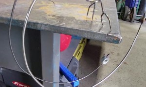 Kinetic Fishing Sculpture