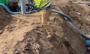 Coworkers Crack Up at Failed Jump