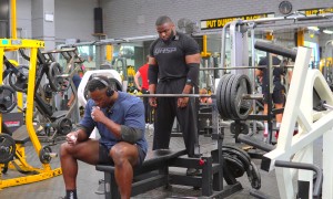 180KG Bench Press Accident