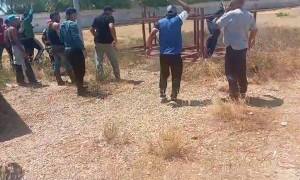 Man Holds on Too Tight While Flipping Equipment