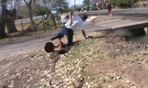 Majestical Feat On A Tricycle