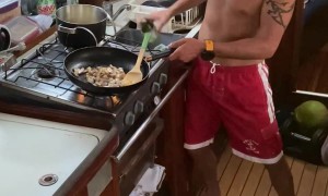 Ever Tried Cooking in Hurricane Winds on a Boat?