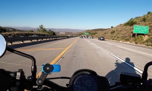 Driver Rear Ends Vehicle at Backed-Up Off-Ramp