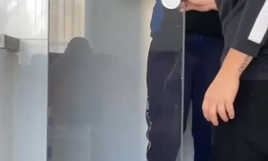 Man Walks Straight Into Transparent Door