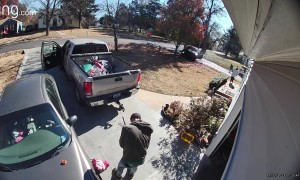 New Truck Totalled at Intersection Collision