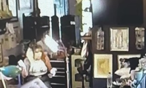 Table Collapses Under Tattoo Artist