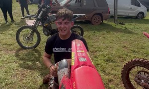 Exhaust Sprays Energy Drink Into Mouth