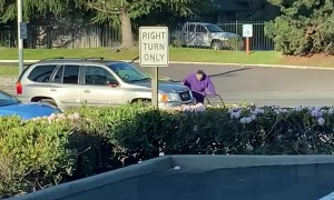 Woman Caught Faking a Hit-and-Run