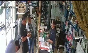 Worker Accidentally Smacks Customer