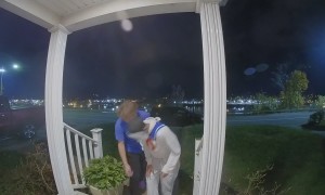 Pint-Sized Porch Pirates Allegedly Steal Halloween Candy Bowl