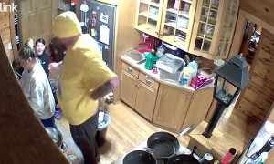 Man Sets Shirt On Fire While Making Mac And Cheese