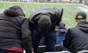 Full Moon at the Jets Game