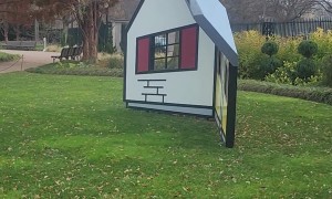 National Sculpture Garden Optical Illusion